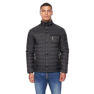 Duck and Cover Mens Carricore Padded Jacket / Black